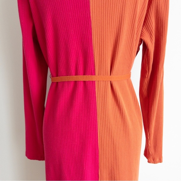 Daily Practice Colorblock Ribbed Yoga Duster Cardigan Robe - Picture 10 of 14